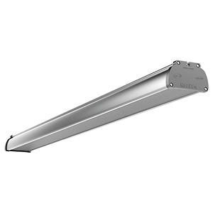 Светодиодный светильник VARTON Айрон 1,2м DALI Tunable White (2700-6500 K) 54 Вт с прозрачным рассеивателем